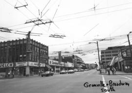 Granville [Street] and Broadway [looking] south