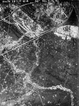 [Aerial view of trenches]