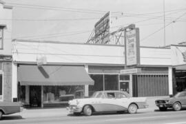 [3005-3009 West Broadway - Hollywood Fabrics and The Bavarian Room Modern Café]