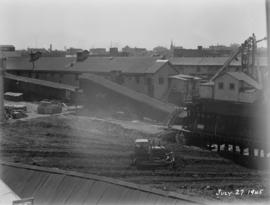 Powerhouse construction - excavation and grading