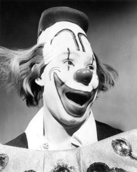 Publicity photo of clown