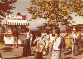 Polish Sausage concession stand on grounds