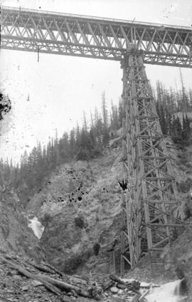 [View of underside of Stoney Creek Bridge]