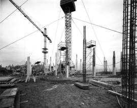 Construction of Pacific Coliseum