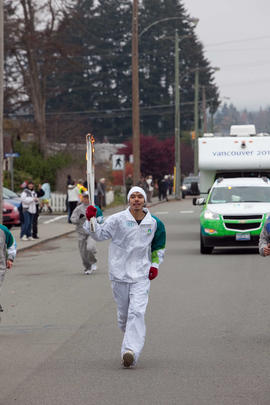 Day 003, torchbearer no. 101, Angus Cook - Port Alberni