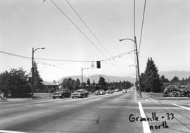 Granville [Street] and 33rd [Avenue looking] north