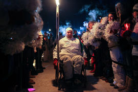 Day 67 Wayne Ficek is the Community Torchbearer in Kenora, Ontario