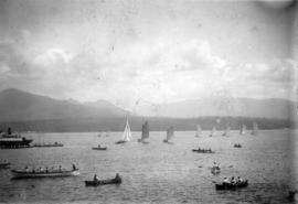 [Dominion Day yacht regatta in Coal Harbour]