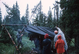 Building a drying shelter