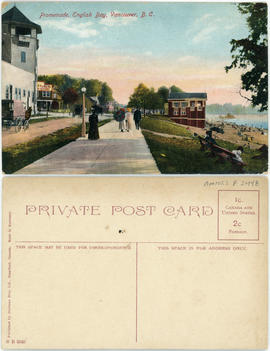 Promenade, English Bay, Vancouver, B.C.