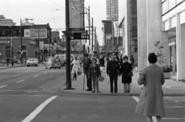 Hornby and Robson Street intersection