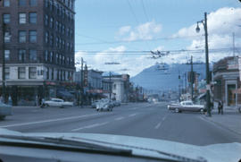 Van - Looking North on Main St. from Broadway