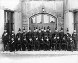 [Group portrait of] "G" Company, 6th Regiment D.C.O.R.]