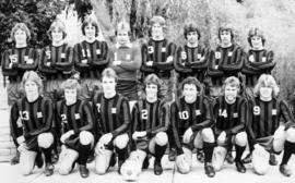 Dunbar Stong's first division soccer team