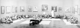 [Children attending a class at Vancouver Art Gallery - 1145 W. Georgia Street]