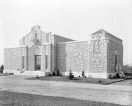 ["The Abbey" crematorium at Ocean View Cemetery]