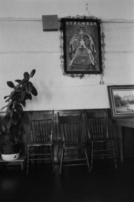 Interior of the Lim Sai Hor Family Association building, Carrall Street