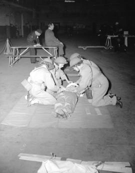 A.R.P. first aid competition [at] Seaforth Armouries