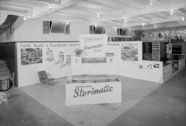 Sterimatic display, Perfex Ltd. booth at P.N.E.