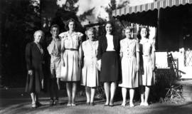 Group portrait of seven women