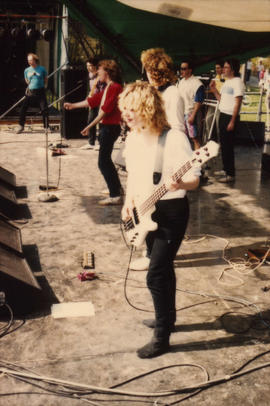 Musical performance on stage