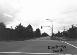 Elliott [Street] and 49th [Avenue looking] south