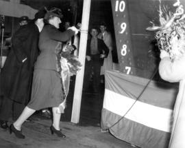 [Mrs. W.C. Woodward Christening S.S. "Fort St. James"]