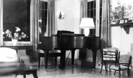 Our house [5575 Angus Avenue] : The piano corner