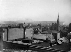 [View of] Vancouver, B.C., from C.P.R. Hotel