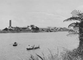 View of the river and the Fiji plant