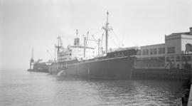 S.S. Awoshima Maru [at dock]