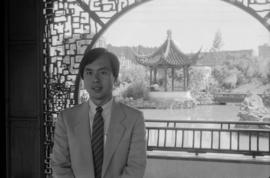 Businessman Ron Shon at Dr. Sun Yat-sen Garden