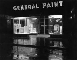[Exterior view of a General Paint store]