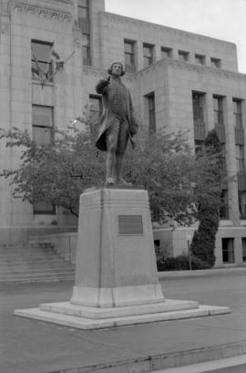 Statue of Captain George Vancouver, Vancouver City Hall