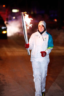 Day 070, torchbearer no. 115, Danielle E - Portage la Prairie