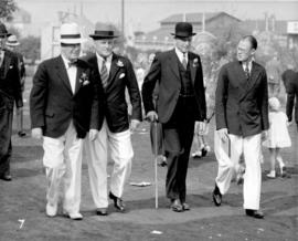 Opening ceremony, Canadian Pacific Exhibition, 25th anniversary, 1934