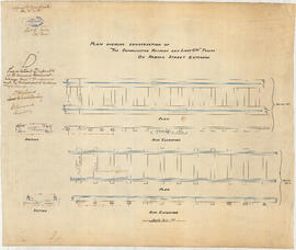Plan shewing construction of "The Consolidated Railway and Light Cos [Company's]" track...
