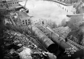 [Buntzen Lake Hydro Dam] No 1 Penstock