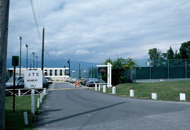 Entrance to Jericho Tennis Club [at 3837 Point Grey Road]