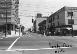 Hornby and Davie [Streets looking] north