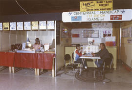 Canadian coin sets and Centennial Handicap game displays