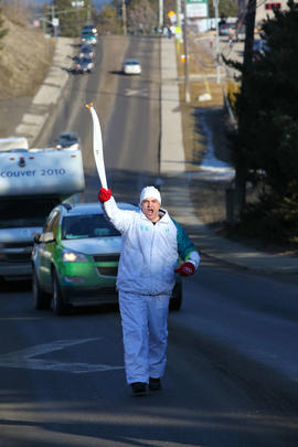 Day 090, torchbearer no. 016, Gordon S - Salmon Arm