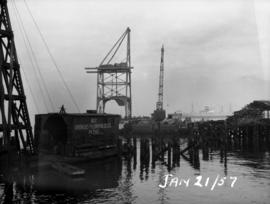 Raw sugar dock construction