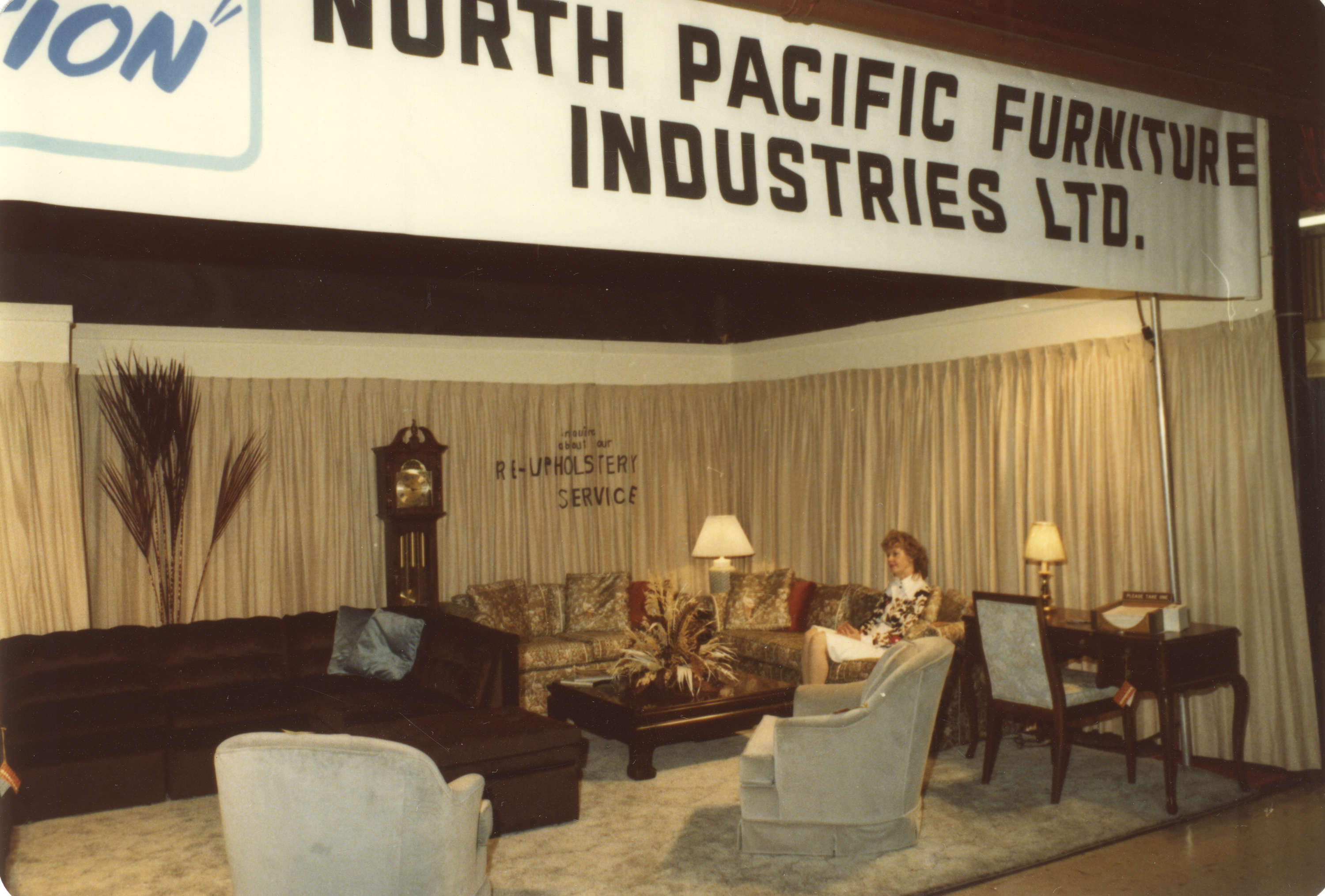 North Pacific Furniture Industries Ltd Display Booth City Of
