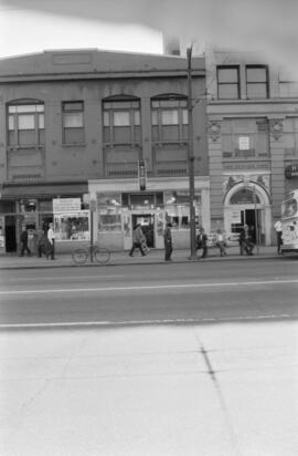 [16-22 East Hastings Street - Philip Clothier Co., Only Café and Holden Building]