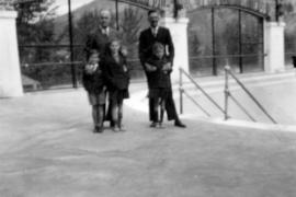 At the pool, Banff