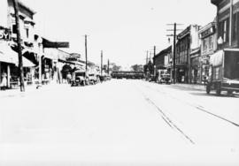 West 41st Avenue looking east toward West Boulevard