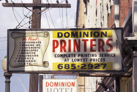 Abbot St. Signs [Dominion Printers]