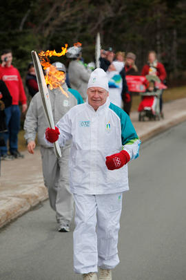 Day 015, torchbearer no. 072, George F - St. John's