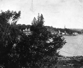 View of English Bay from A.B. Sayer Smith property near Chilco and Beach Avenue